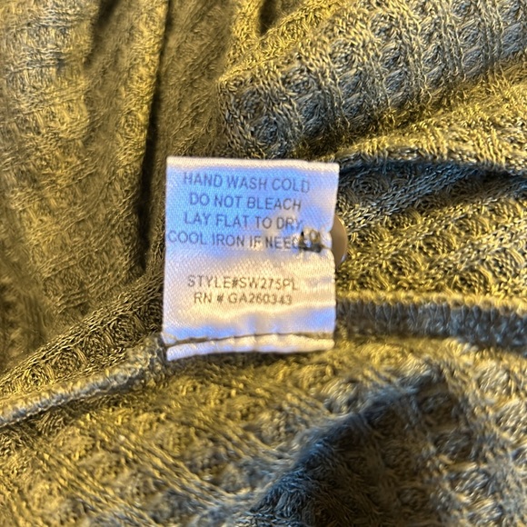 Sweet Lovely by Jen Olive Green Ruffle Top Size 3XL - Picture 9 of 9